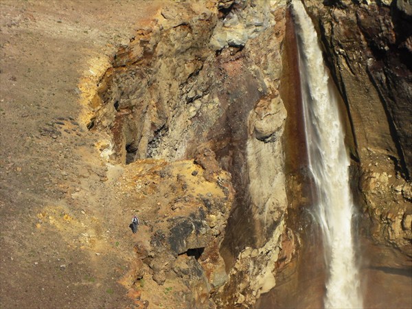 13 водопад в каньоне Опасный